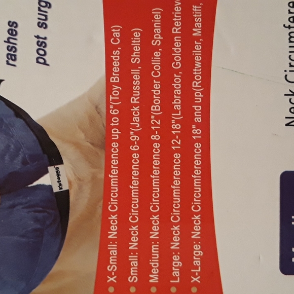 Dog inflatable stop from biting and scratching/ BUNDLE ONLY - Picture 4 of 5